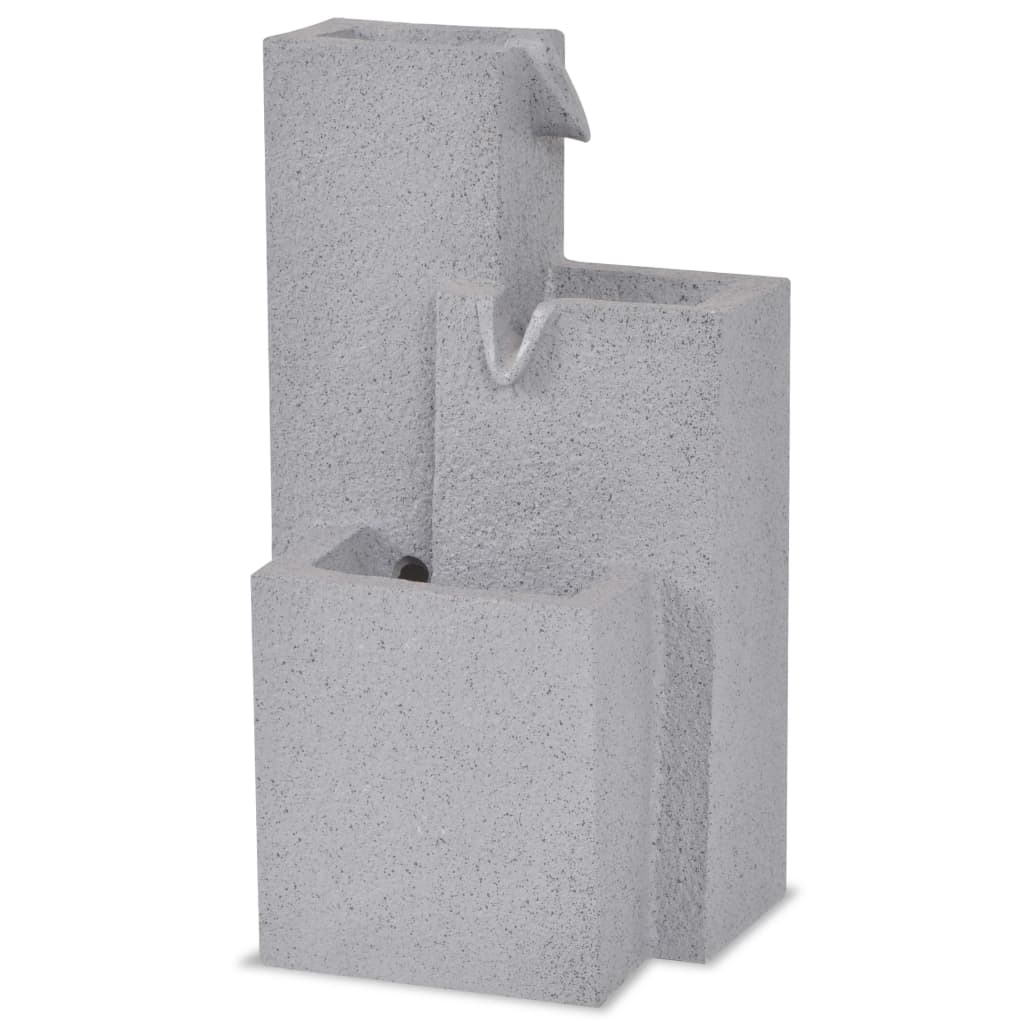 Innendørs Fontene Med Led-Lys Polyresin