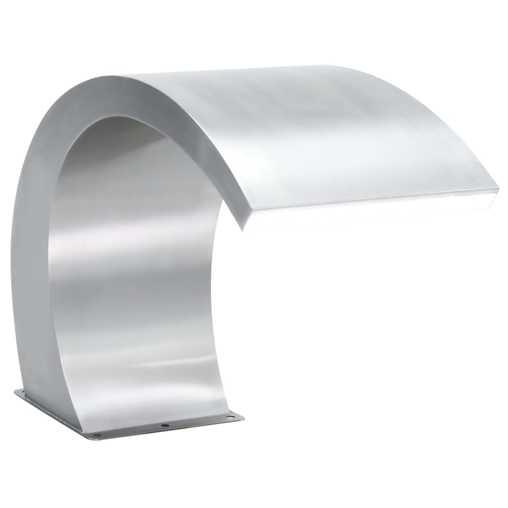 Bassengfontene Med Lysdioder Rustfritt Stål 30X60X45 Cm