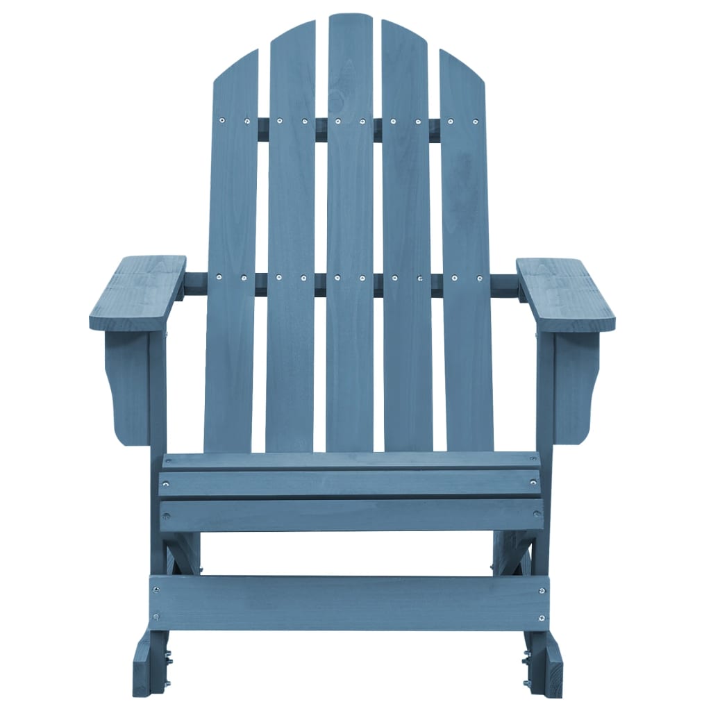 Adirondack Gyngestol For Hage Heltre Gran Blå