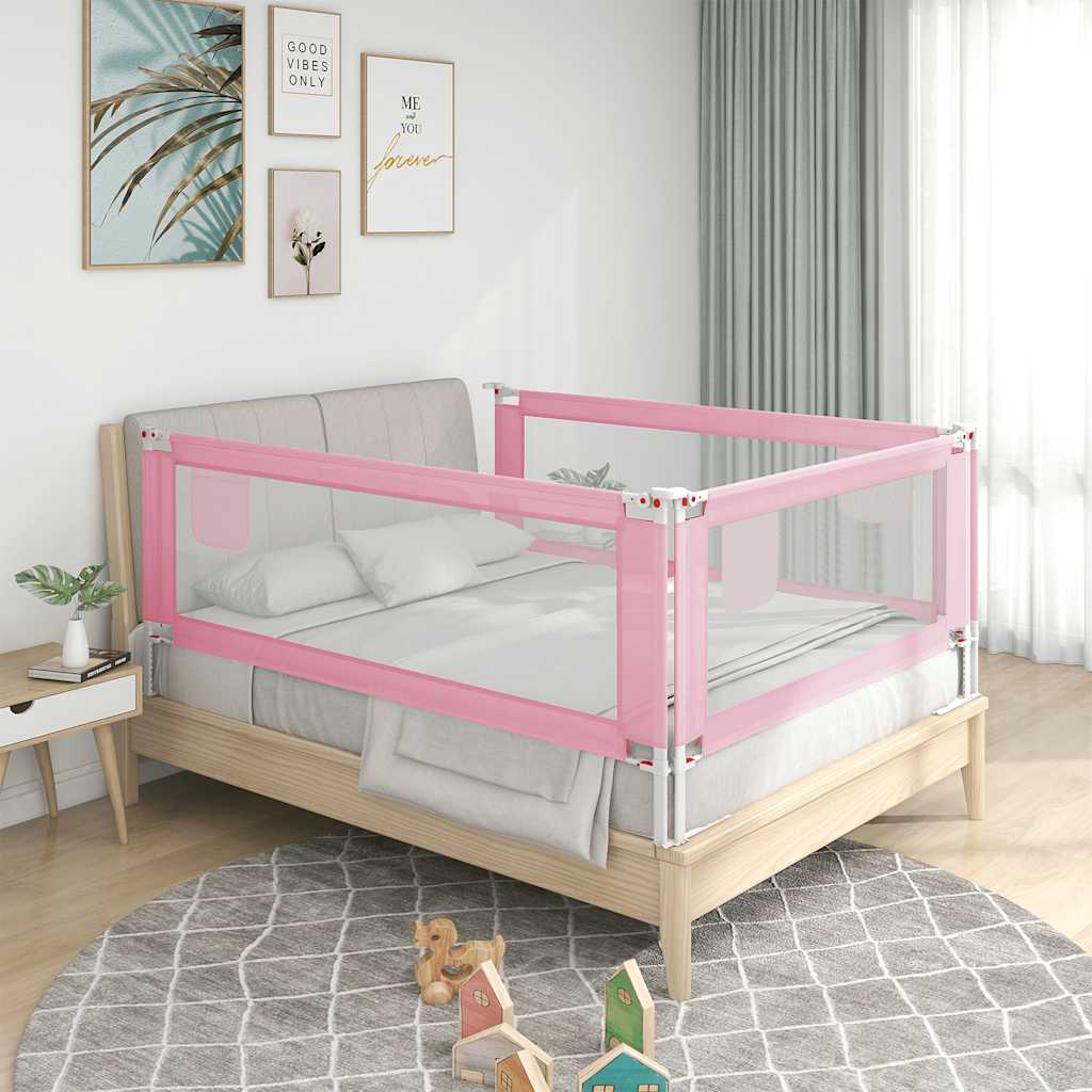 Sengehest Småbarn Rosa 90X25 Cm Stoff