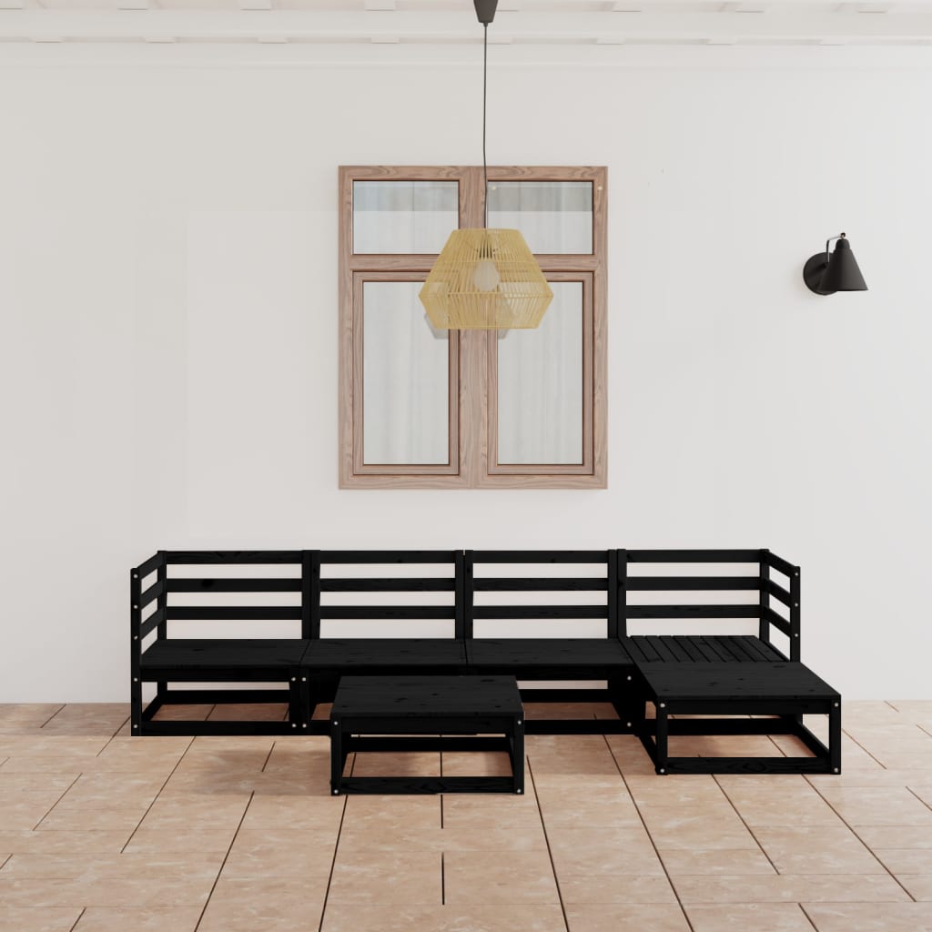 Hagesofagruppe 6 Deler Svart Heltre Furu