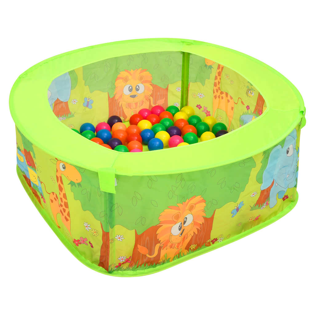 Ballbasseng Med 50 Baller For Barn 75X75X32 Cm