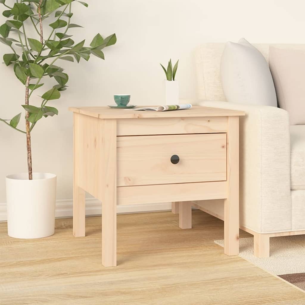 Sidebord 50X50X49 Cm Heltre Furu