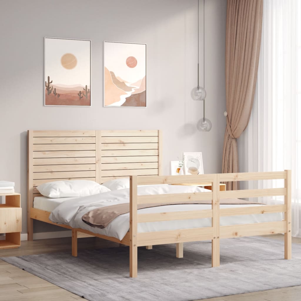 Sengeramme Med Hodegavl 140X190 Cm Heltre