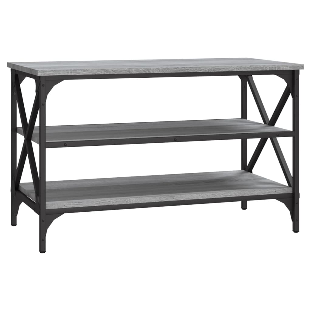 Tv-Benk Grå Sonoma 80X40X50 Cm Konstruert Tre