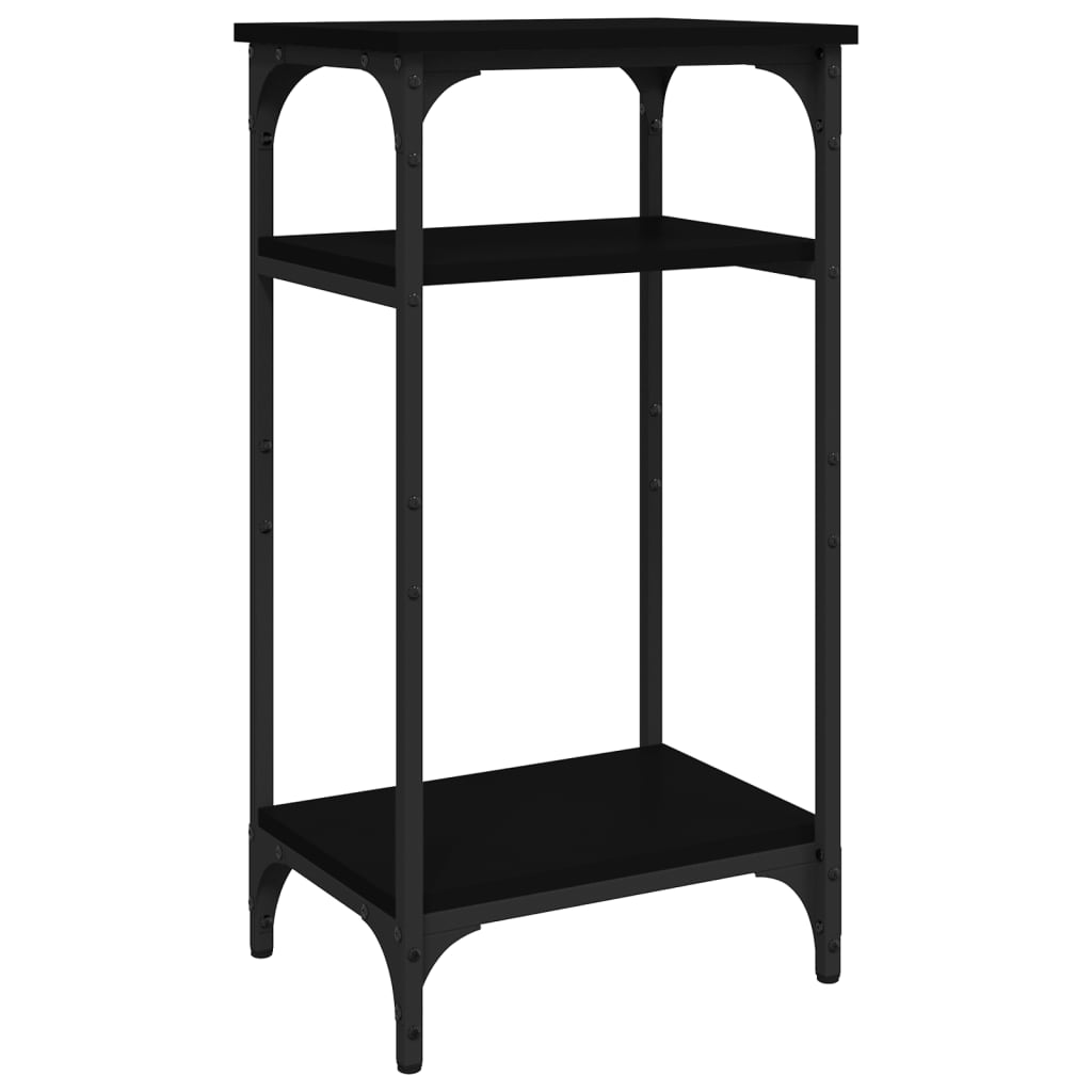 Sidebord Svart 40X30X75 Cm Konstruert Tre