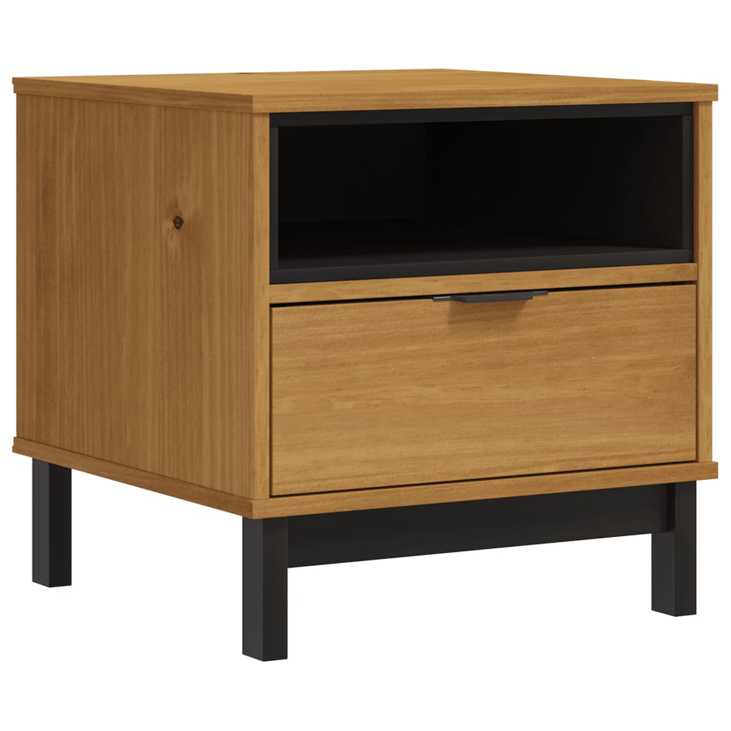 Sidebord Flam 50X50X50 Cm Heltre Furu