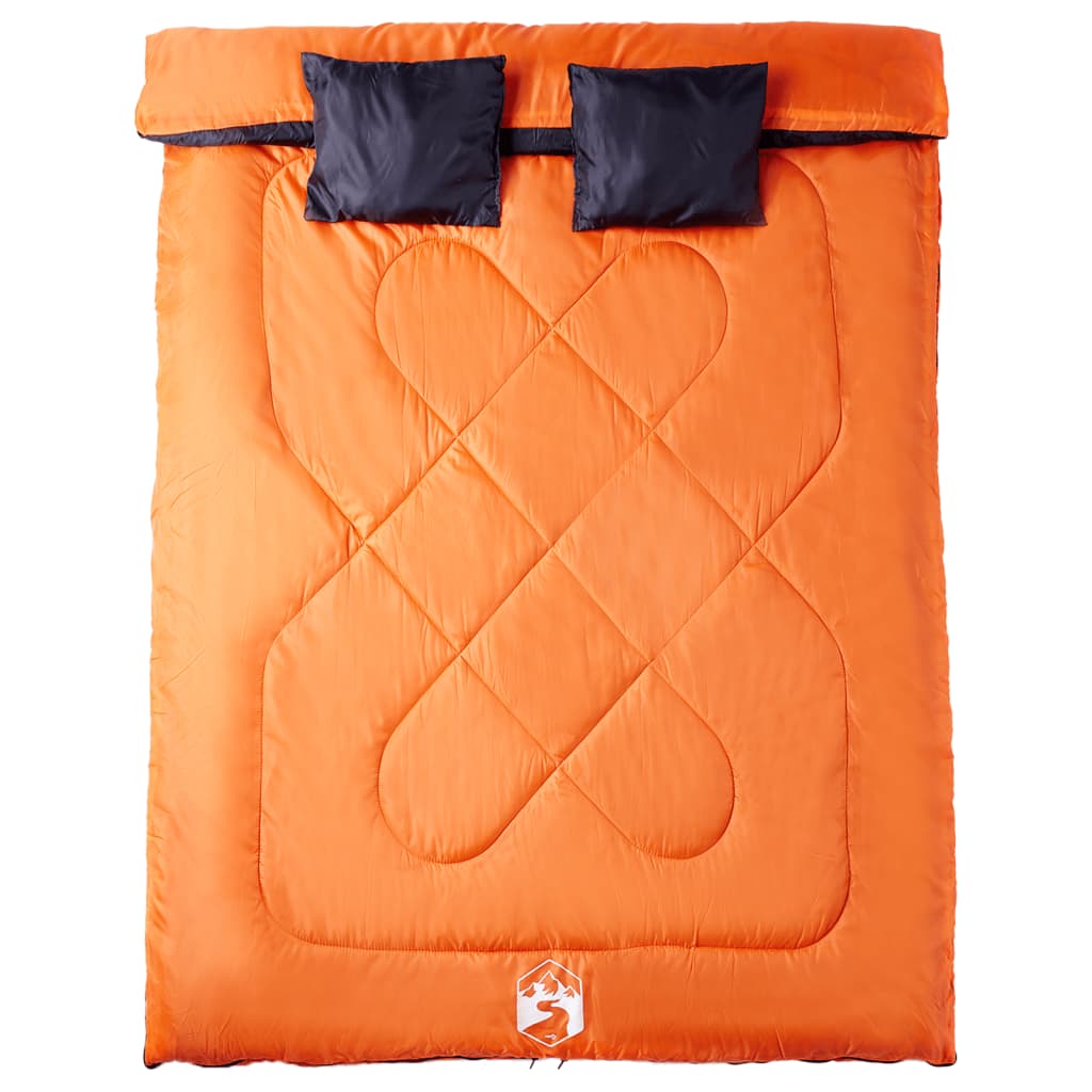 Dobbel Sovepose Med Puter For Voksne Camping 3-4 Sesonger