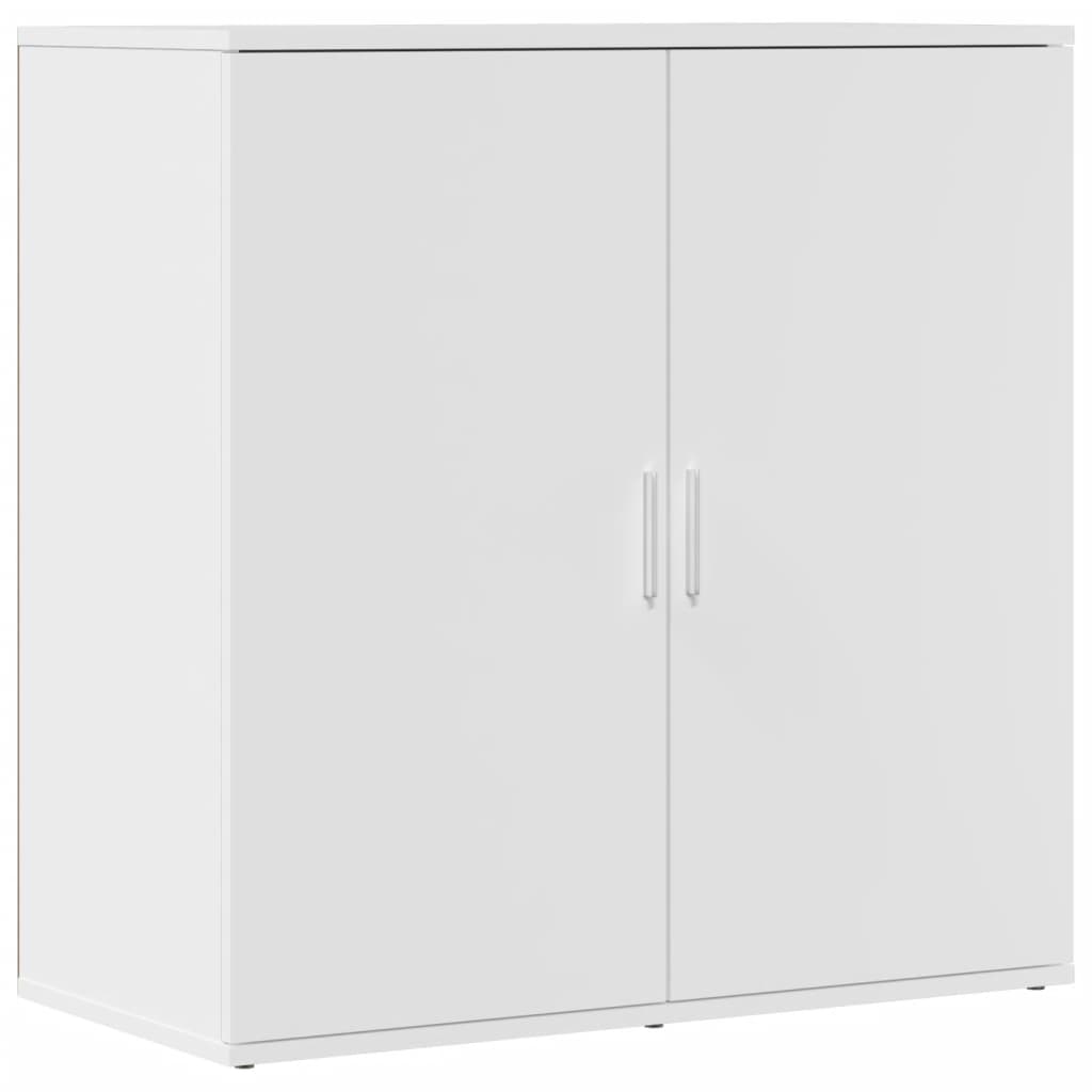 Skjenk Hvit 79X38X80 Cm Konstruert Tre