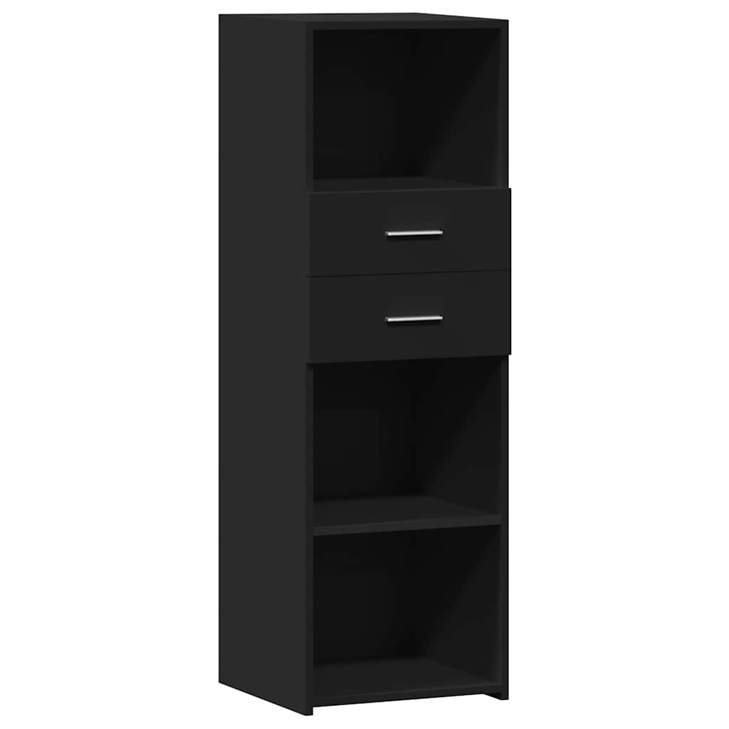 Hylle Svart 40X42,5X124 Cm Konstruert Tre