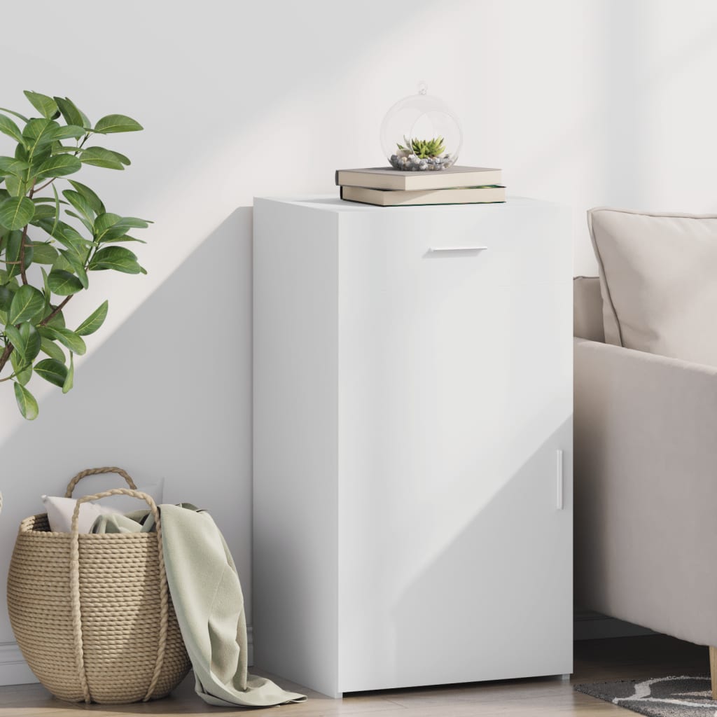 Skjenk Hvit 50X42,5X93 Cm Konstruert Tre