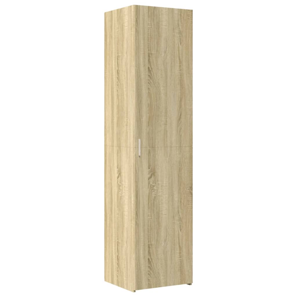 Hylle Sonoma Eik 50X42,5X185 Cm Konstruert Tre