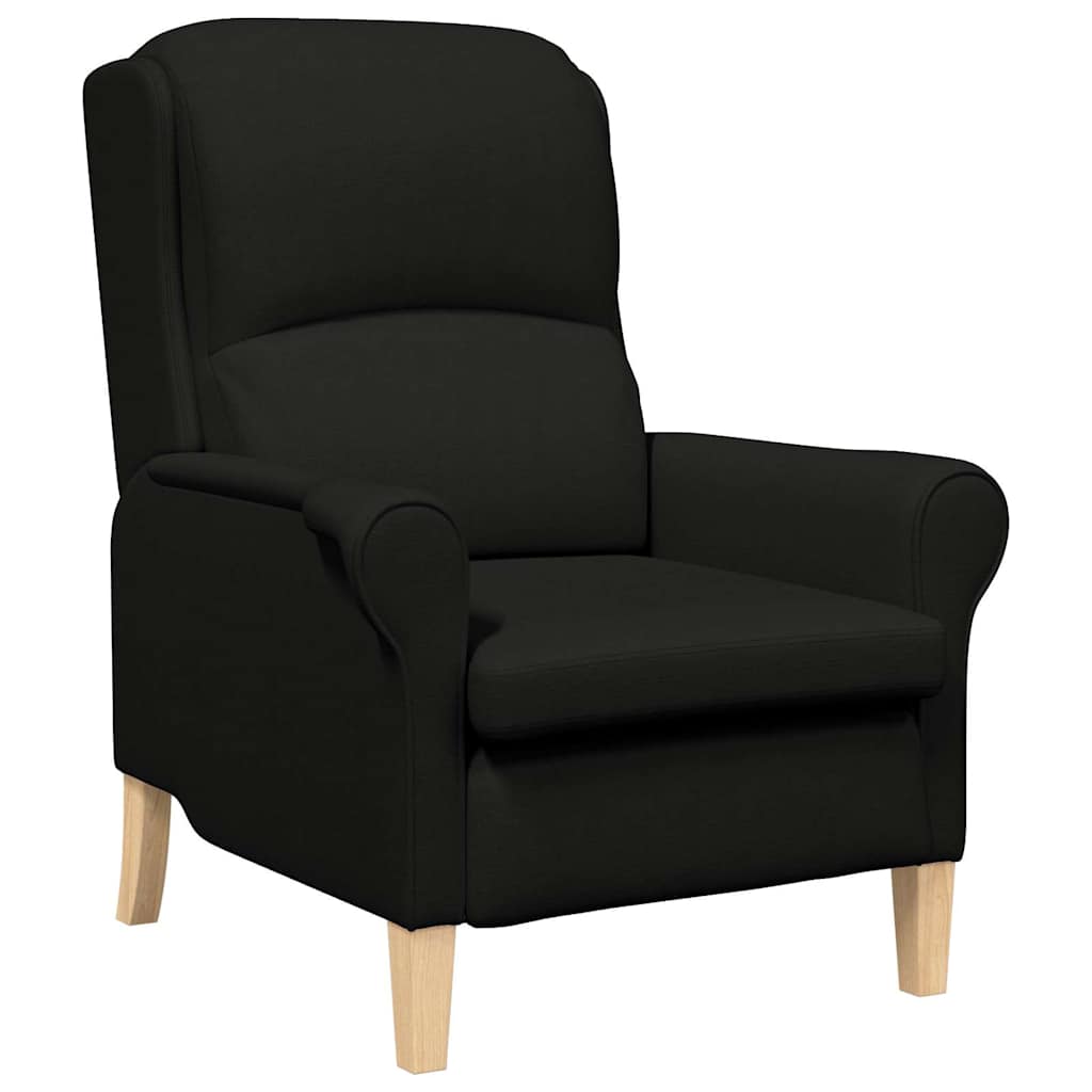Lenestol Svart 76 X 94 X 102 Cm Stoff