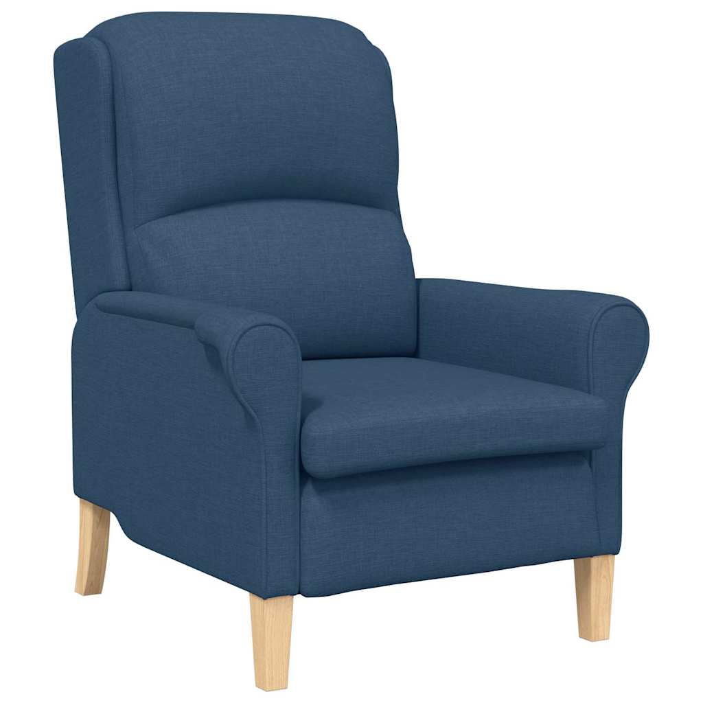 Lenestol Blå 76 X 94 X 102 Cm Stoff
