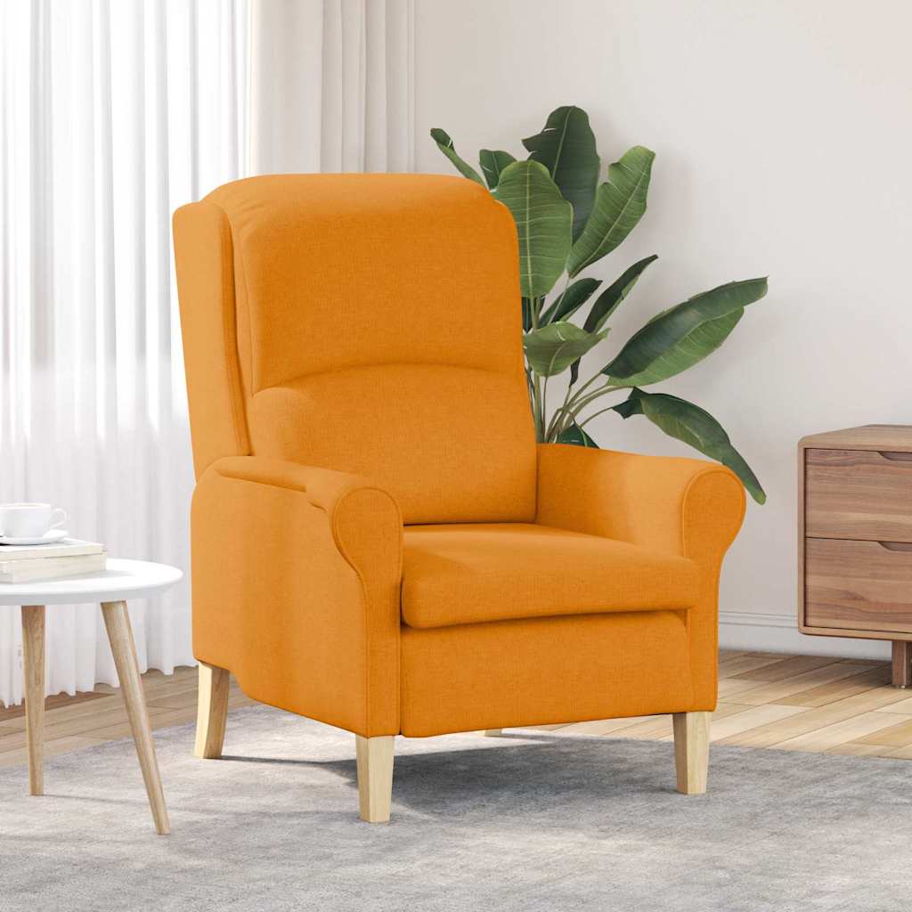 Lenestol Dark Yellow 76 X 94 X 102 Cm Stoff