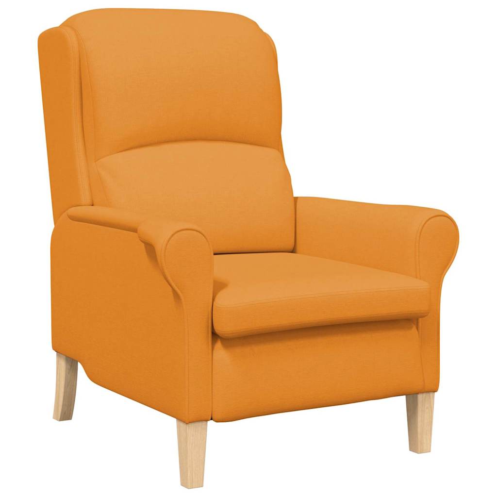 Lenestol Dark Yellow 76 X 94 X 102 Cm Stoff