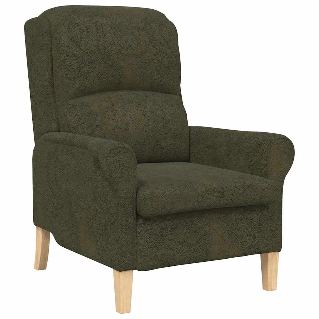 Lenestol Army Grønn 76 X 94 X 102 Cm Kunstlær