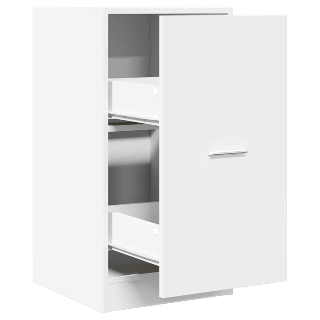 Apotekskap Hvit 40X41X77,5 Cm Konstruert Tre