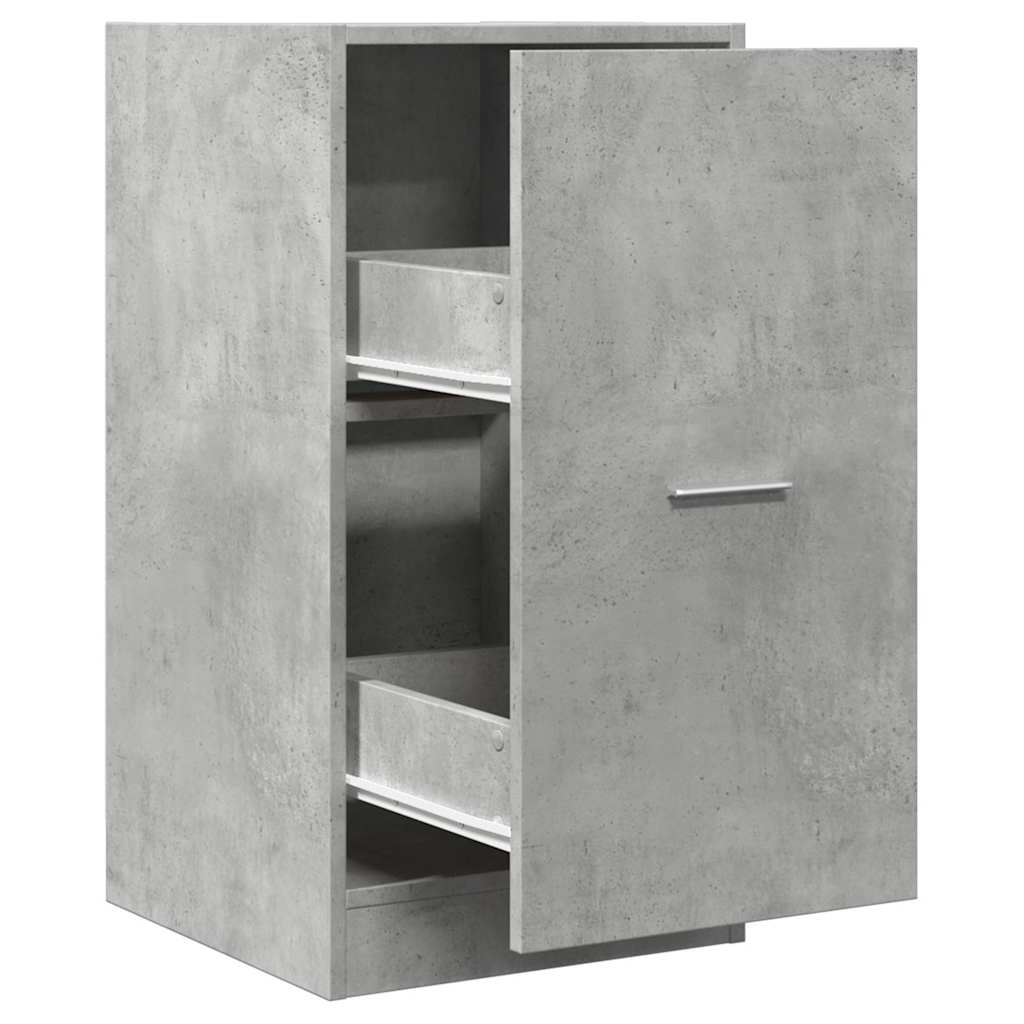 Apotekskap Betonggrå 40X41X77,5 Cm Konstruert Tre
