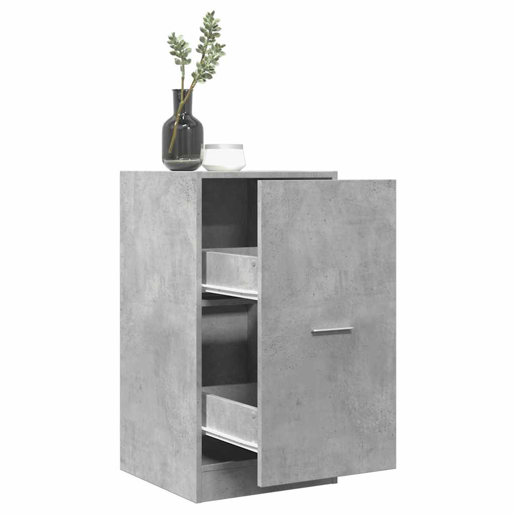 Apotekskap Betonggrå 40X41X77,5 Cm Konstruert Tre