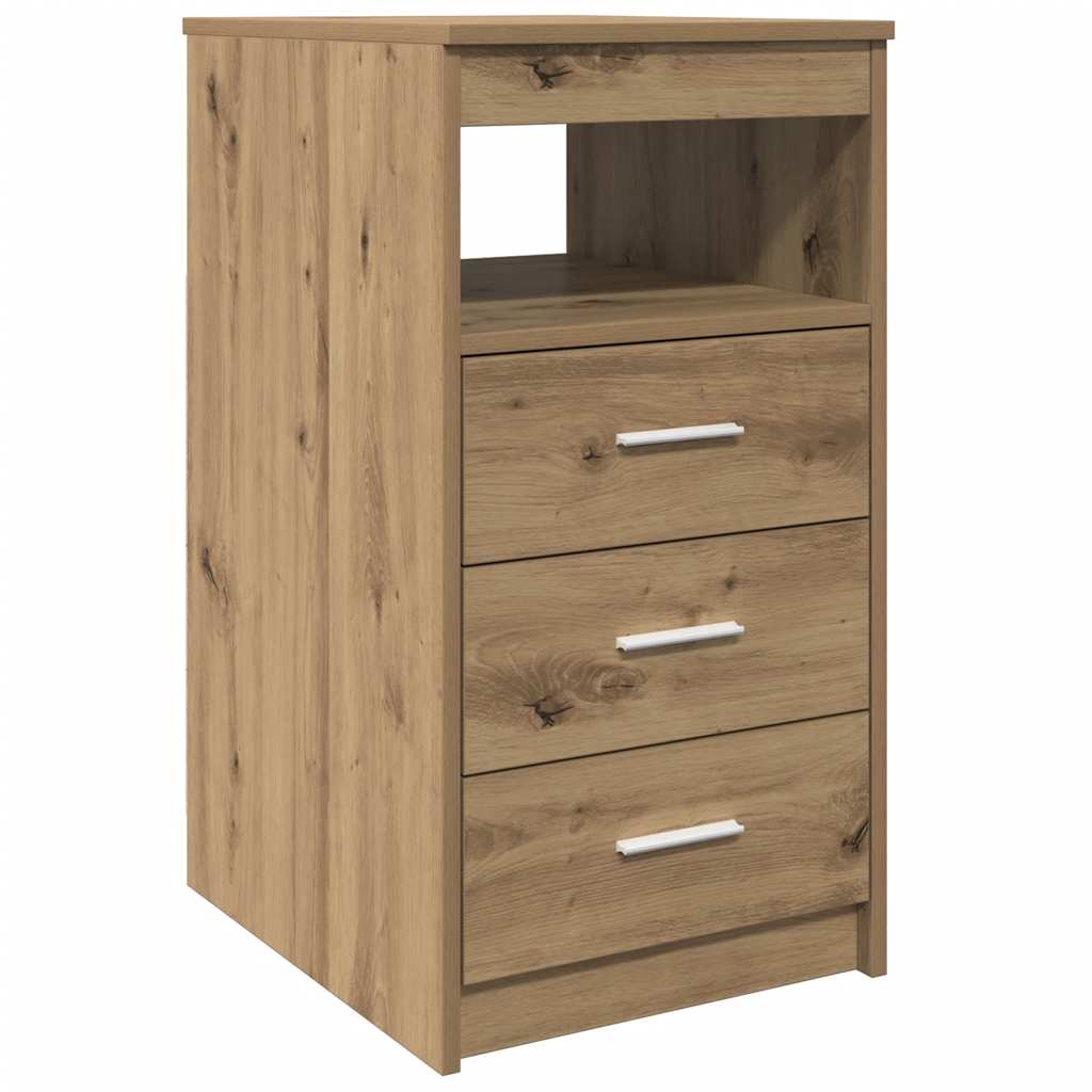 Kommode Artisan Eik 40X50X76 Cm Konstruert Tre