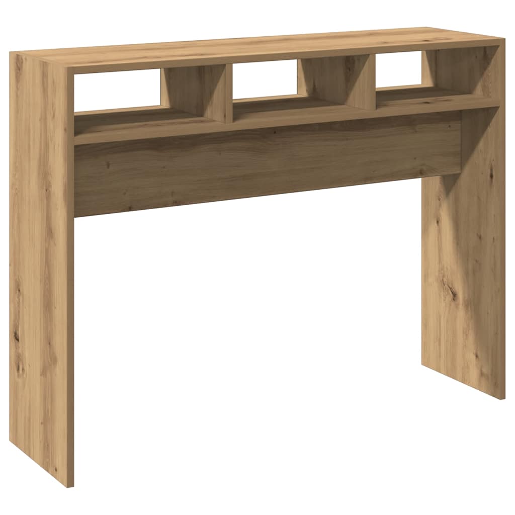 Konsollbord Artisan Eik 105X30X80 Cm Konstruert Tre