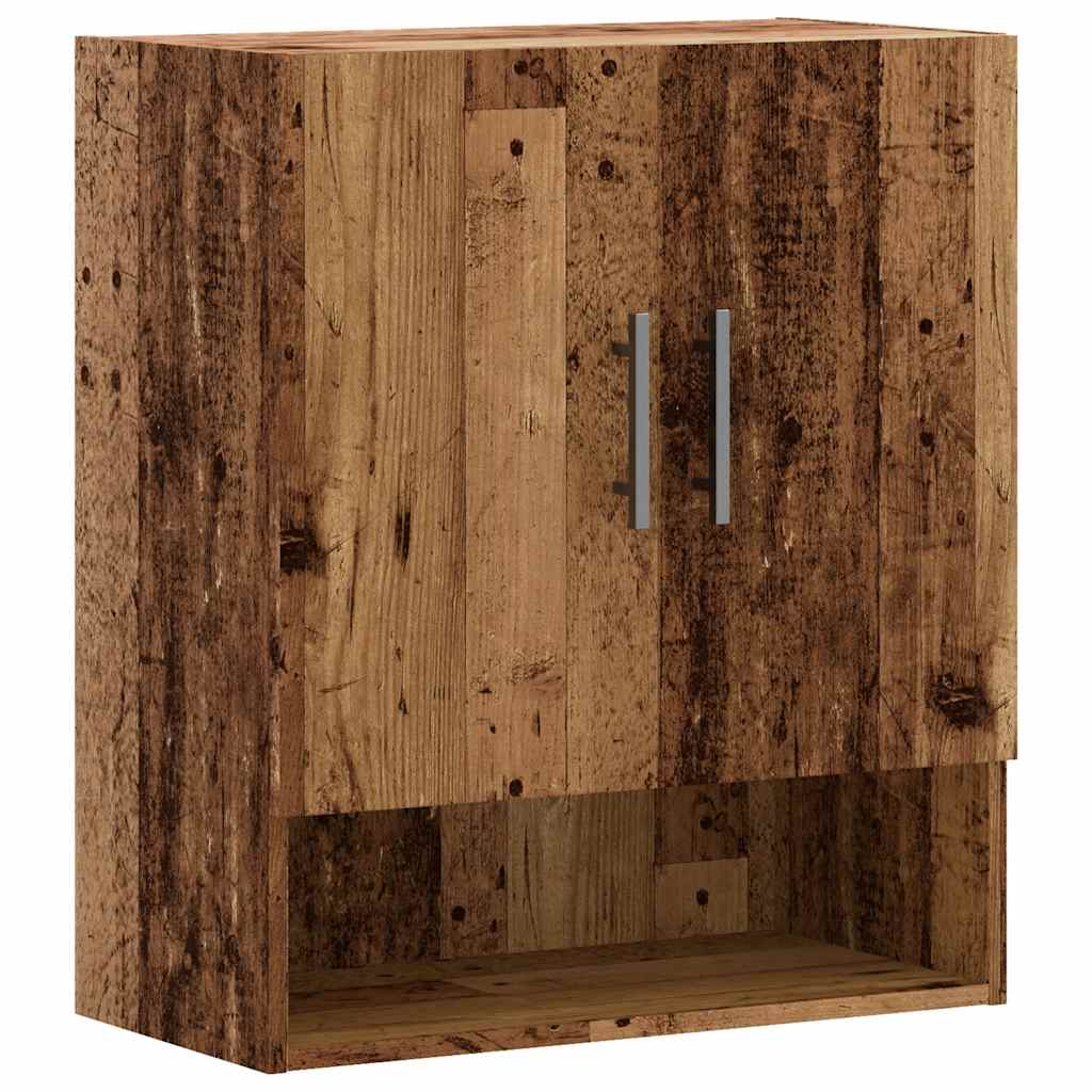 Veggskap Gammelt Tre 60X31X70 Cm Konstruert Tre
