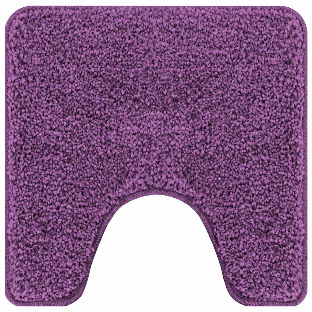 Antisklimatte Med Toalettutskjæring Lilla 50 X 50 Cm Pp