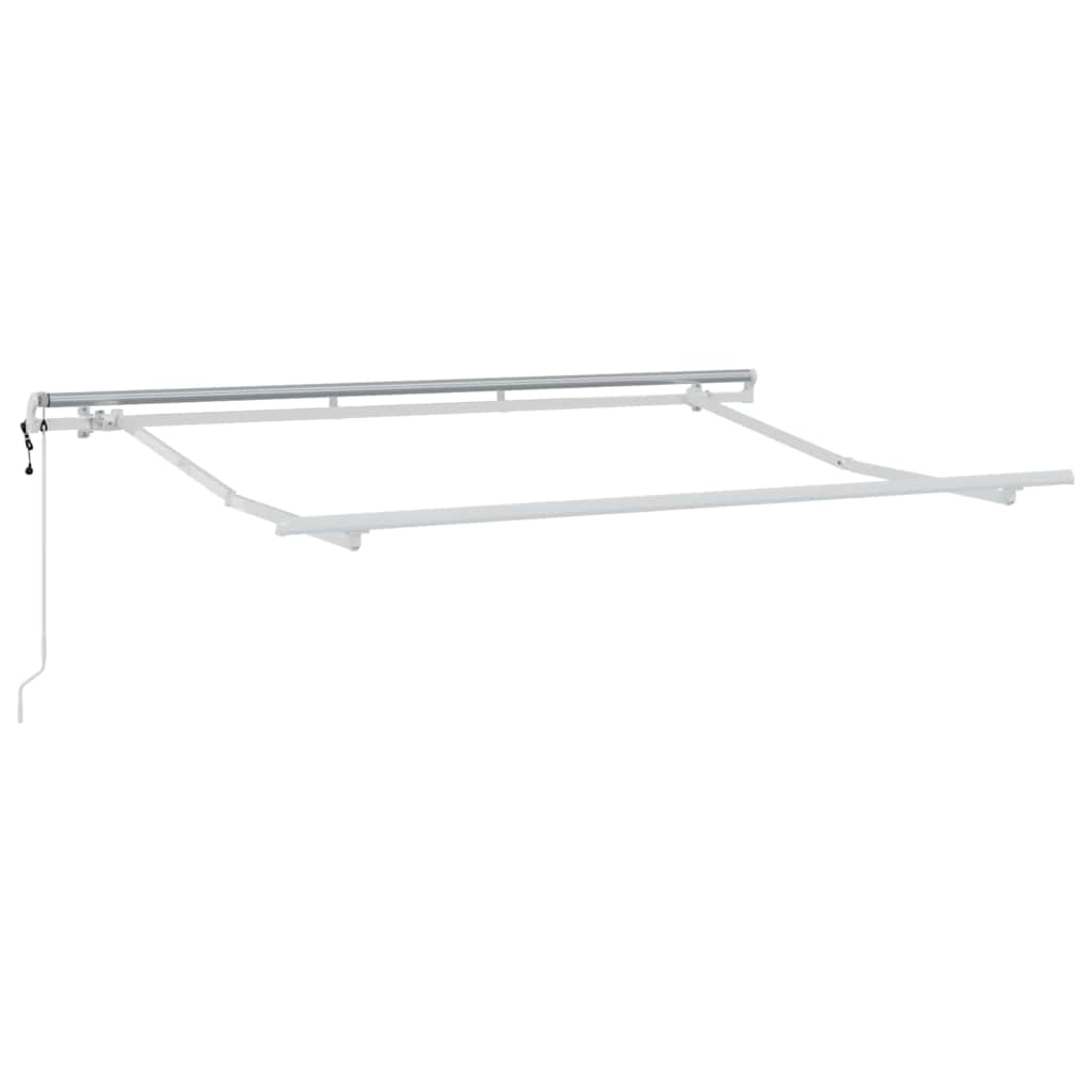 Markiseramme Hvit 3 X 2 M Metall
