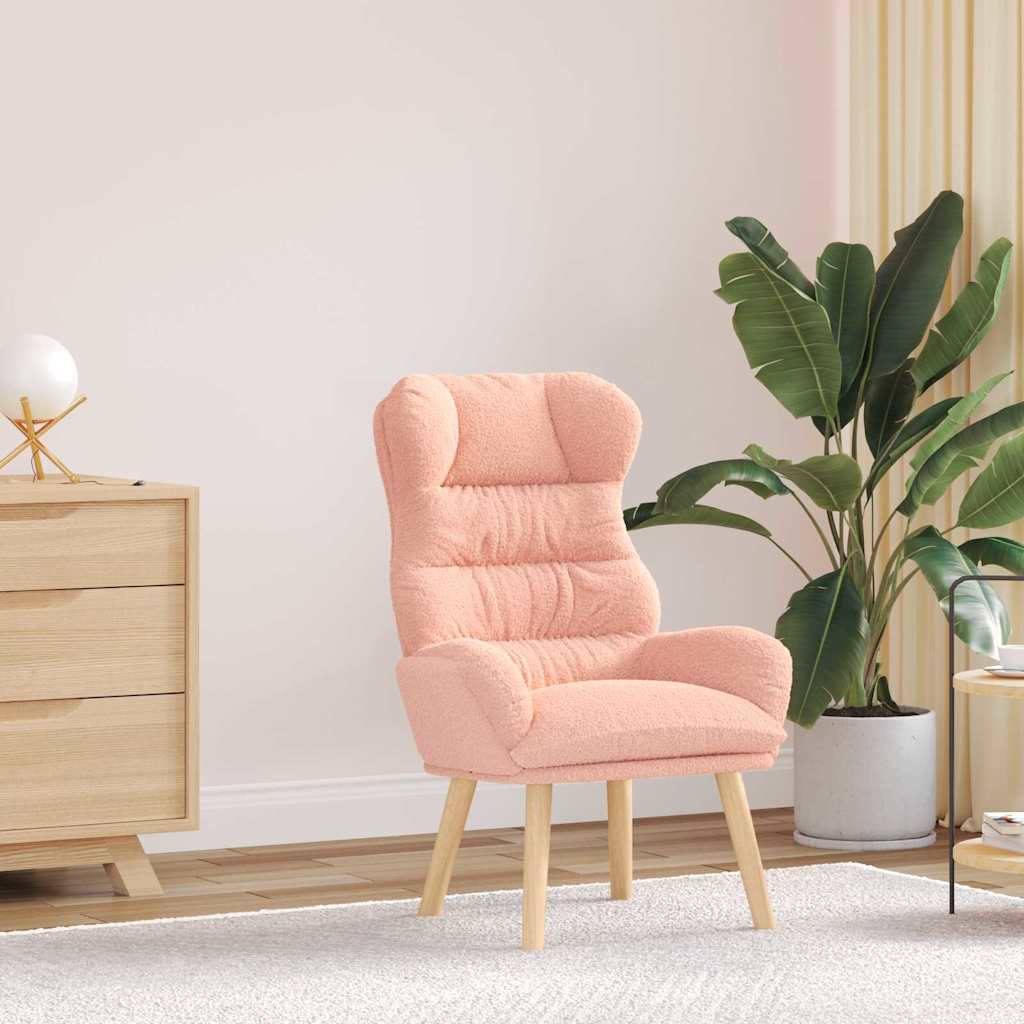 Avslappende Stol Rosa 69 X 74 X 93 Cm Stoff