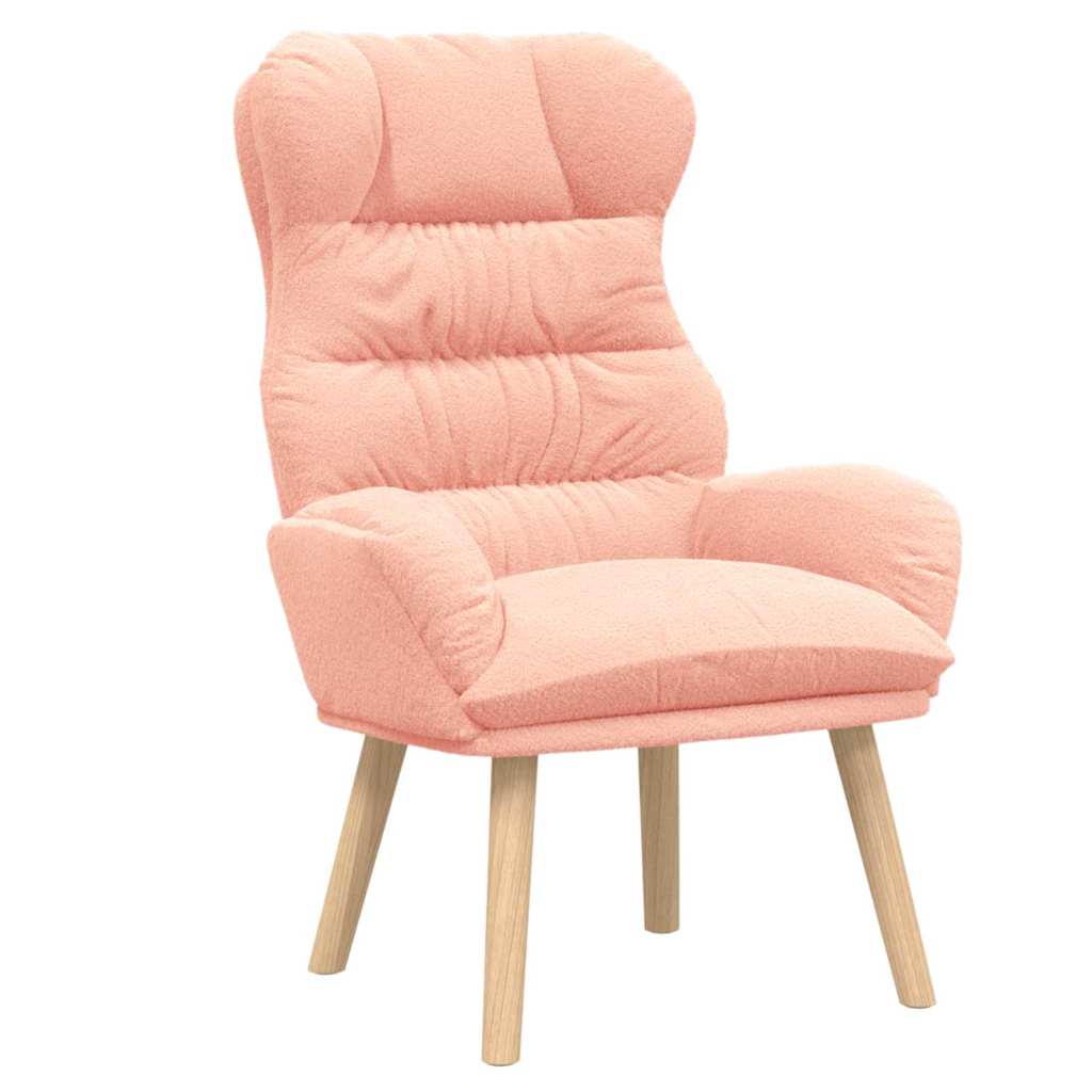 Avslappende Stol Rosa 69 X 74 X 93 Cm Stoff