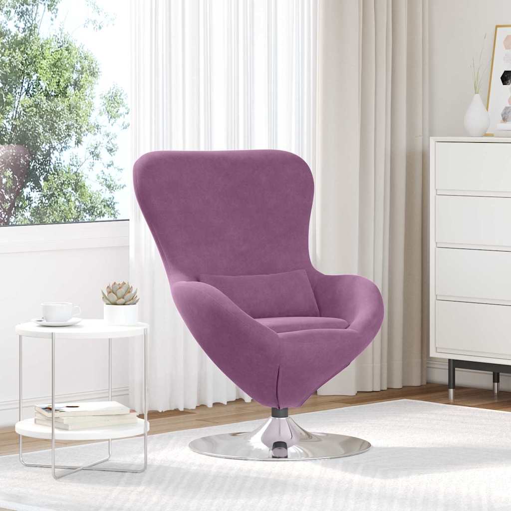 Eggstol Lilla 63 X 73 X 90 Cm Fløyel
