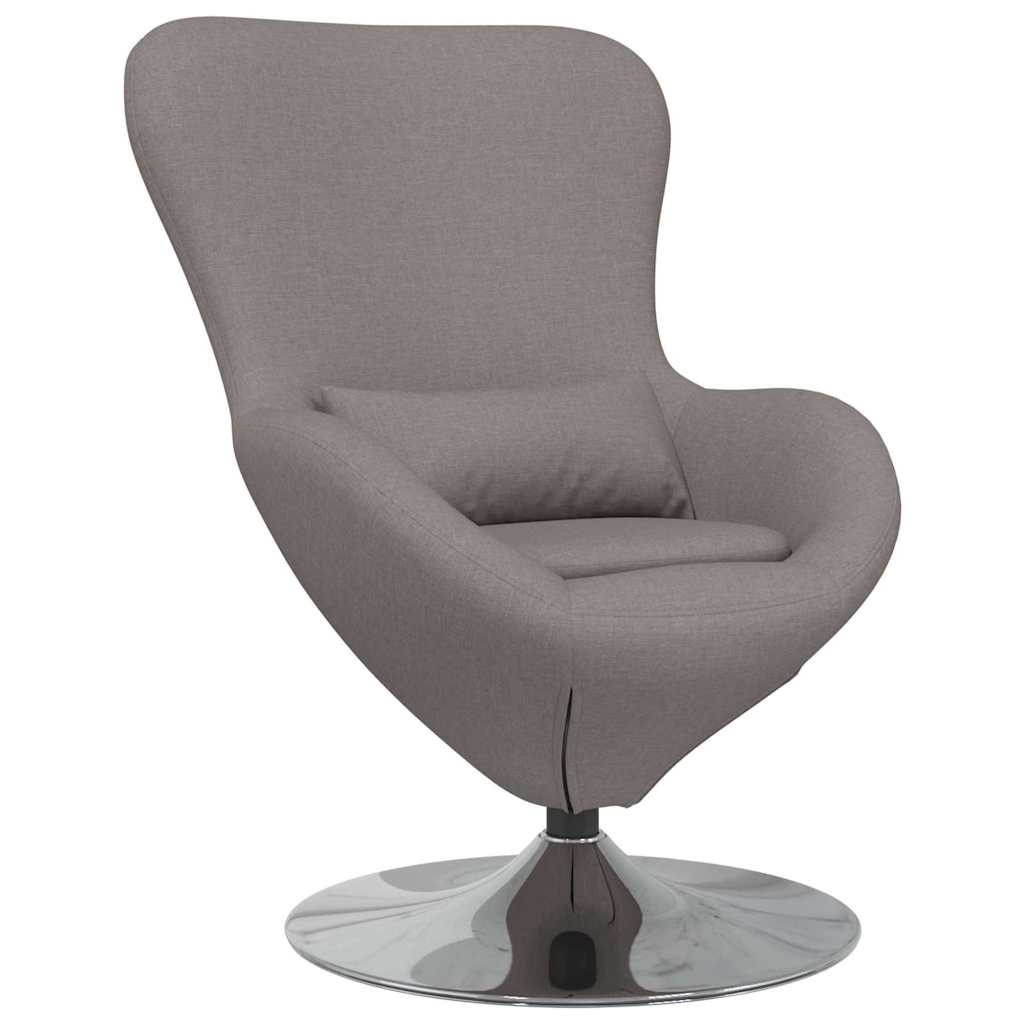 Eggstol Gråbrun 63 X 73 X 90 Cm Stoff
