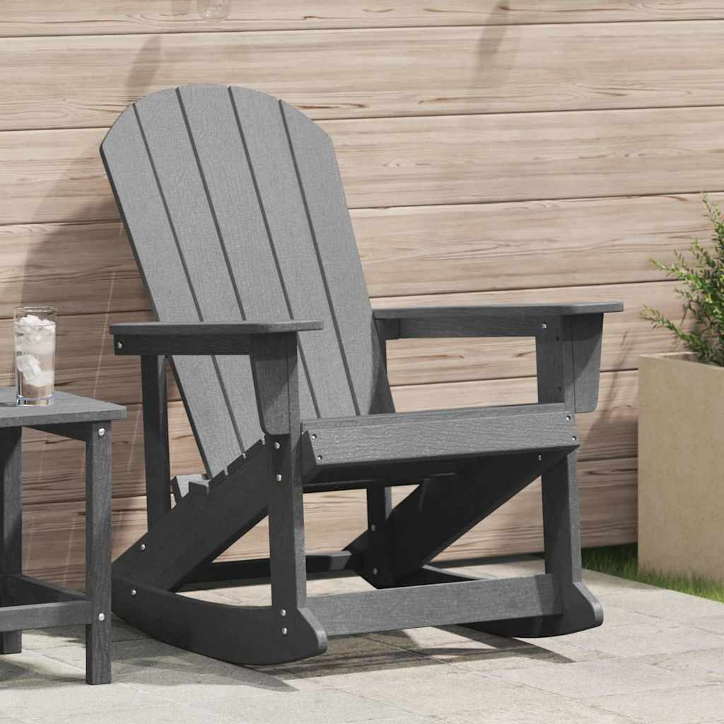 Adirondack Gyngestol Lysegrå 73.5 X 92 X 90Cm Hdpe