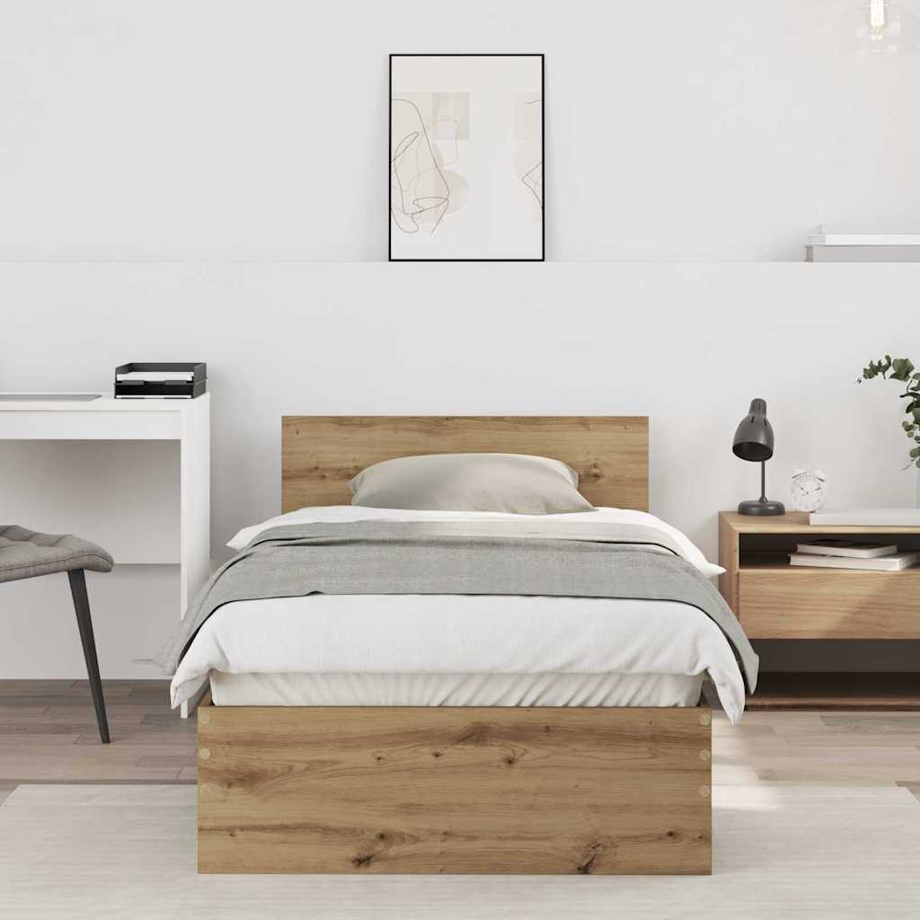 Sengestamme Artisan Eik 75 X 190 Cm Konstruert Tre