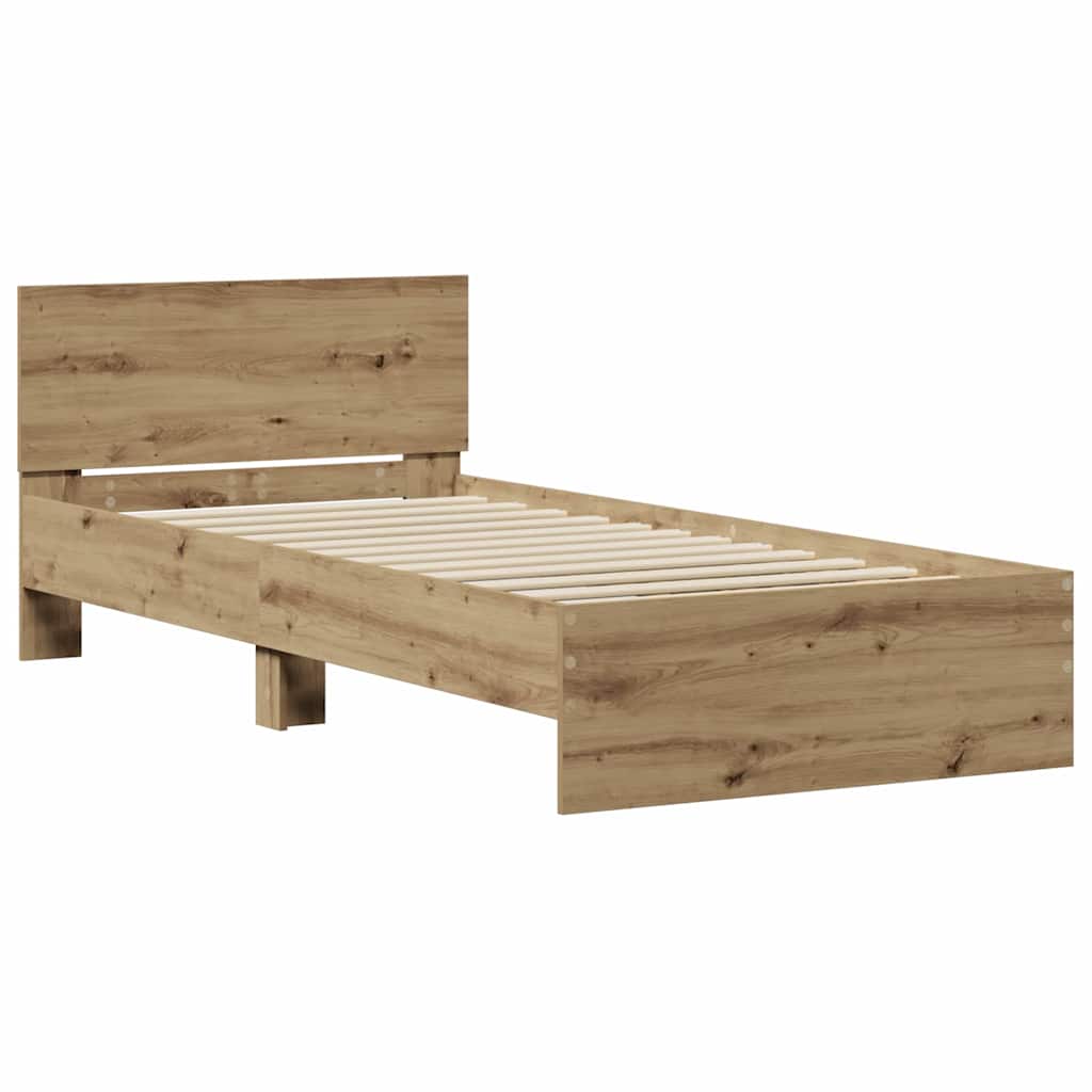 Sengestamme Artisan Eik 75 X 190 Cm Konstruert Tre
