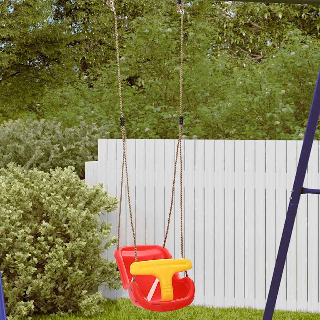 Babyhuske Rød 36 X 43 X 42 Cm Plast