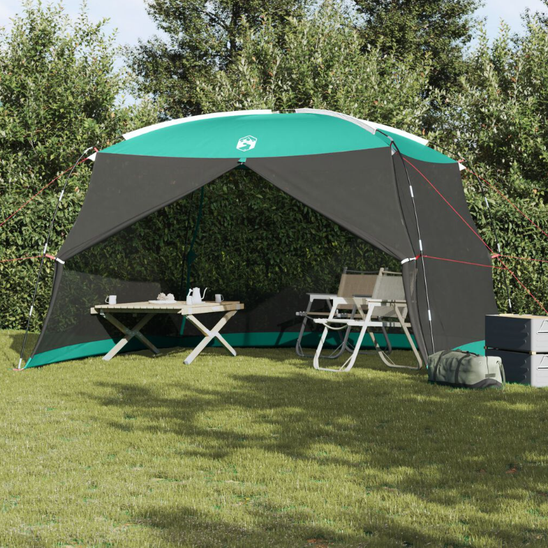 Campingmyggnett Med Dør Grønn For 4 Personer Vanntett