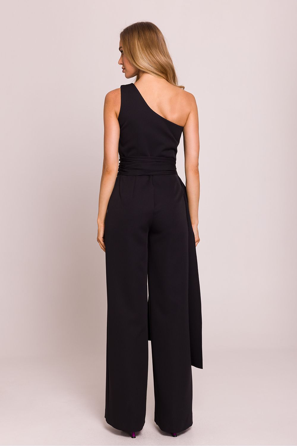 En skulder Jumpsuit - Moe til dame fra MS StyleHaven, laget av polyester, farge Grønn 2, størrelse M, med sleeveless ermer, perfekt til dress