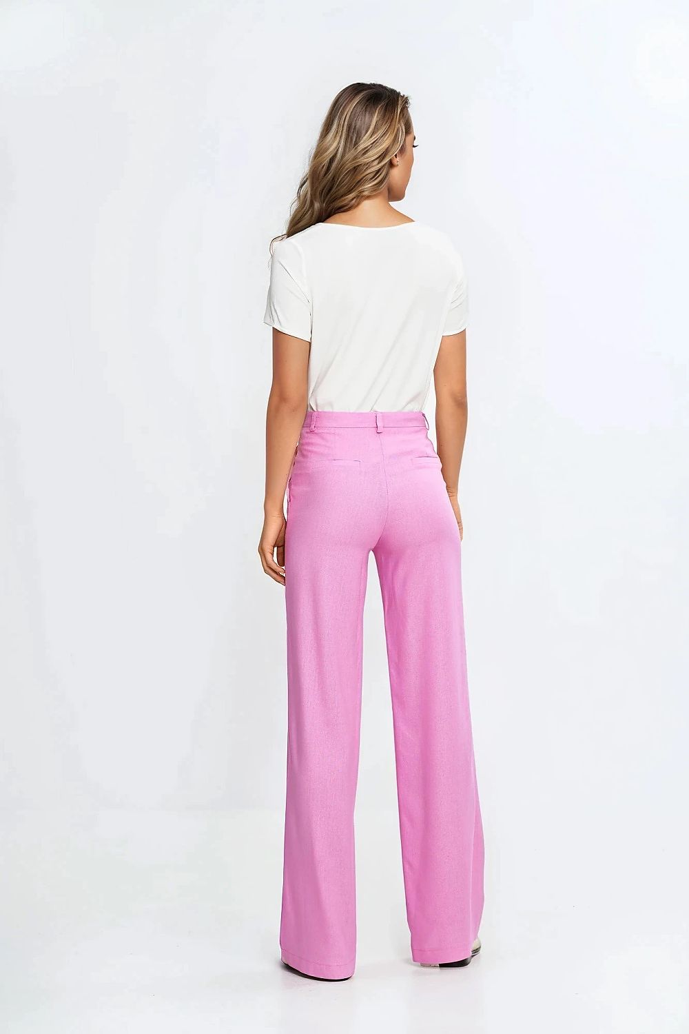 Rett passform Bluse Nife til dame fra MS StyleHaven, laget av Viskose, farge beige, størrelse 40, med short ermer, perfekt til casual; dress