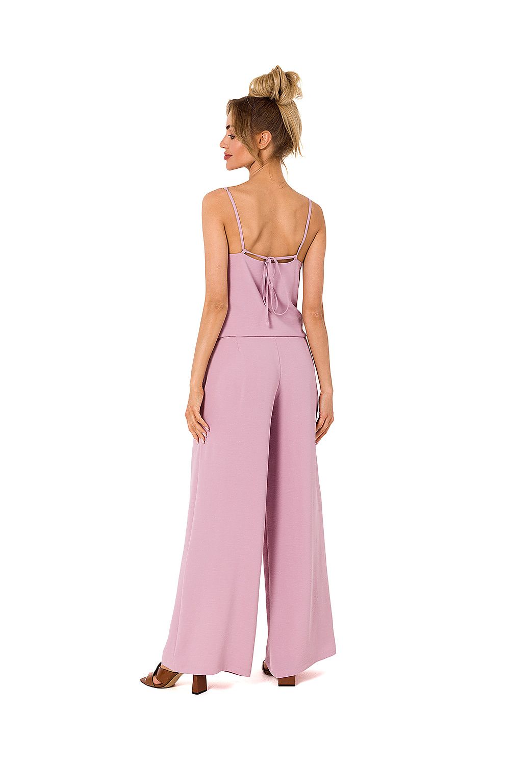 Jumpsuit - Moe til dame fra MS StyleHaven, laget av polyester, farge Svart, størrelse s, med sleeveless ermer, perfekt til dress