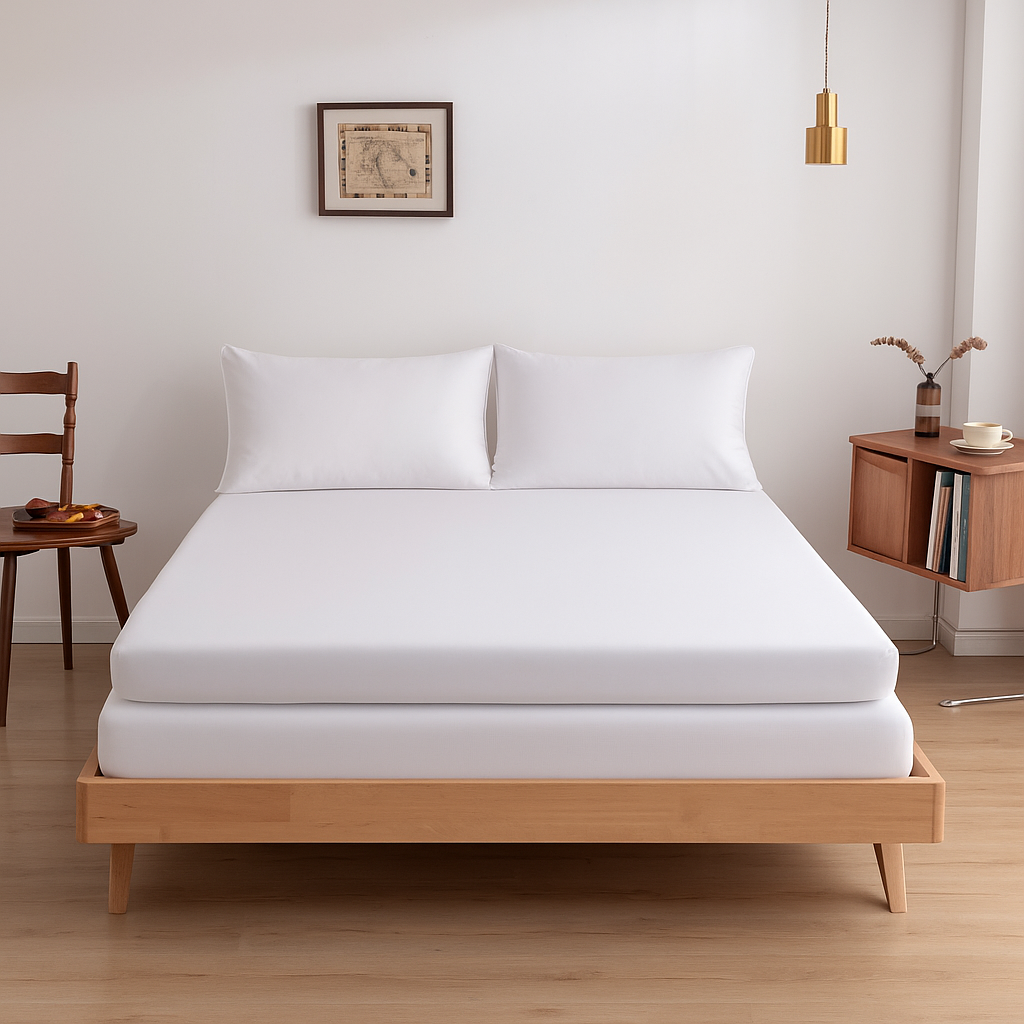 Hoeslaken (Topdekmatras) - Coco White - Premium