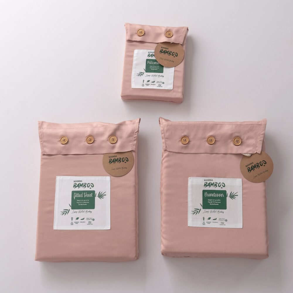 Tweepersoons Beddengoedset L - Cuddle Pink