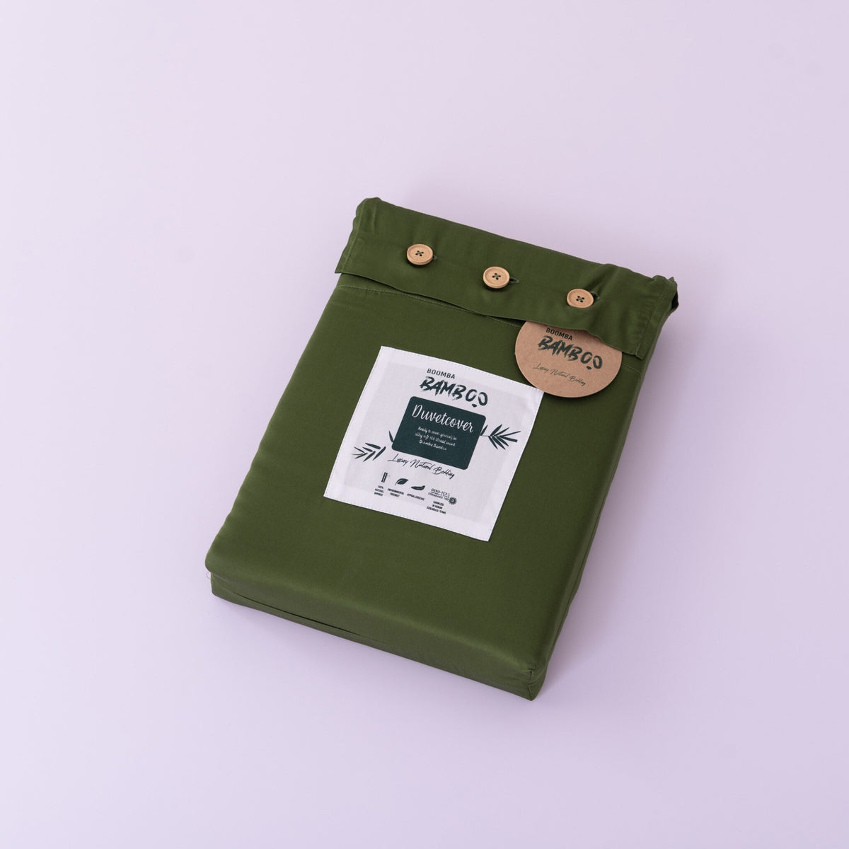 Eenpersoons Beddengoedset Xl - Deep Moss