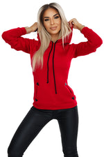 Hettegenser til dame fra MS StyleHaven, laget av polyester, farge beige 3, størrelse XL, med 45720 ermer, perfekt til casual; dress