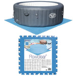 Bestway Bassenggulv Beskyttere 8 Stk. Blå 58220