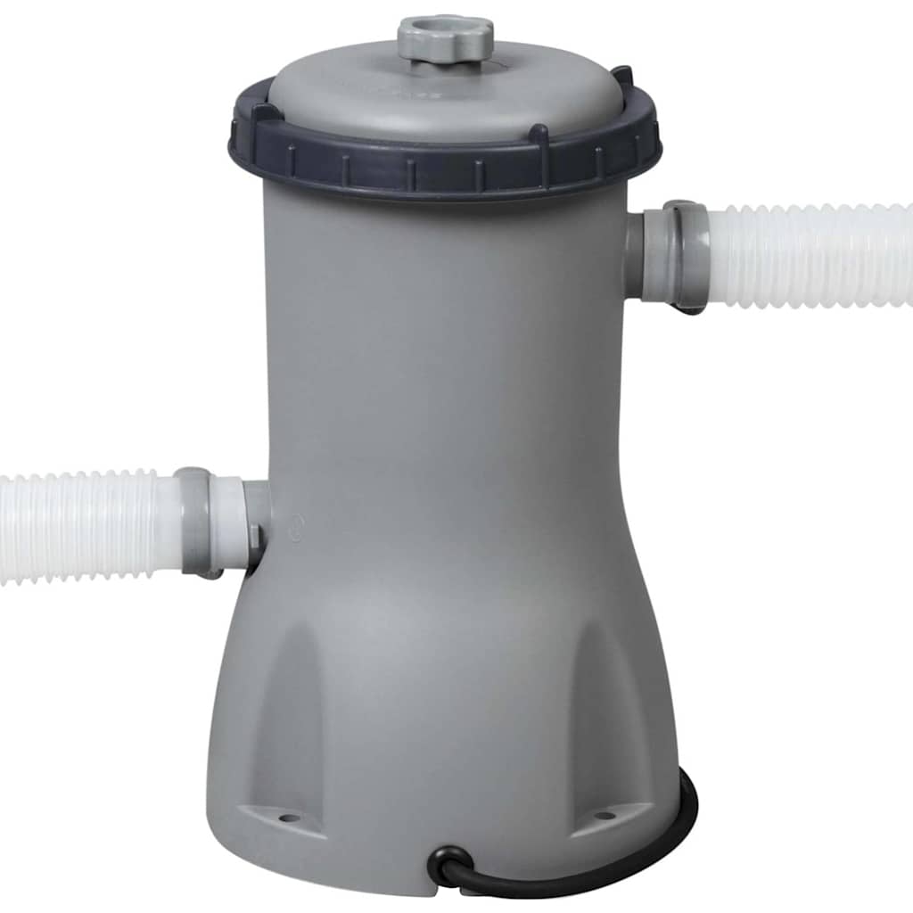Bestway Oppblåsbart Basseng Fast Set Med Pumpe 396X84 Cm