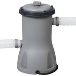 Bestway Oppblåsbart Basseng Fast Set Med Pumpe 396X84 Cm