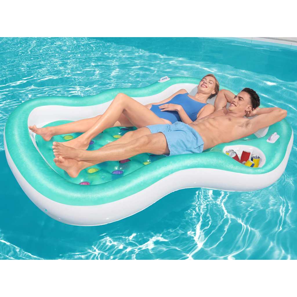 Bestway Flytemadrass Double Designer 224X174 Cm