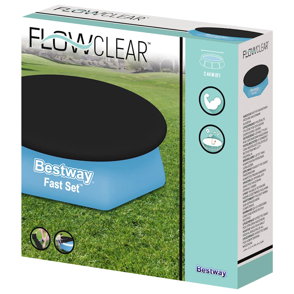 Bestway Bassengtrekk Flowclear Fast Set 240 Cm